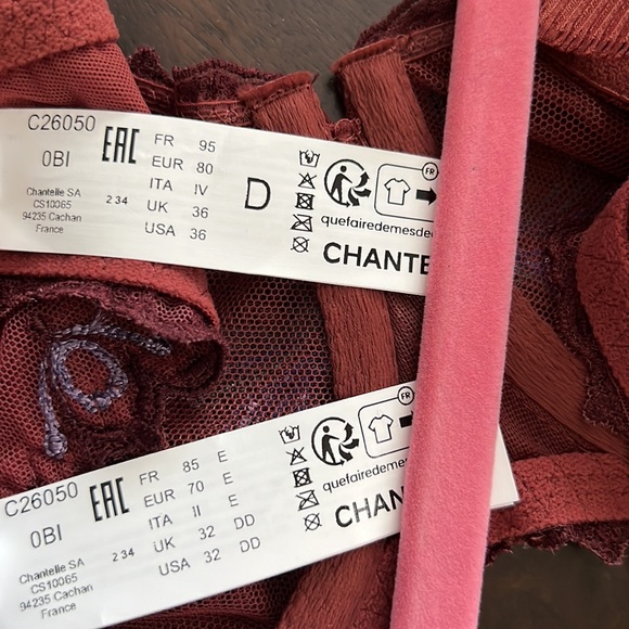 Chantelle Champs Elysees Unlined Lace Demi Bra - Picture 7 of 10